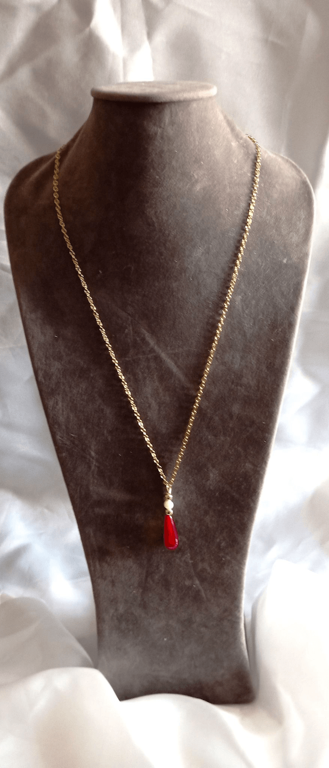 SALVIA Collier fait main