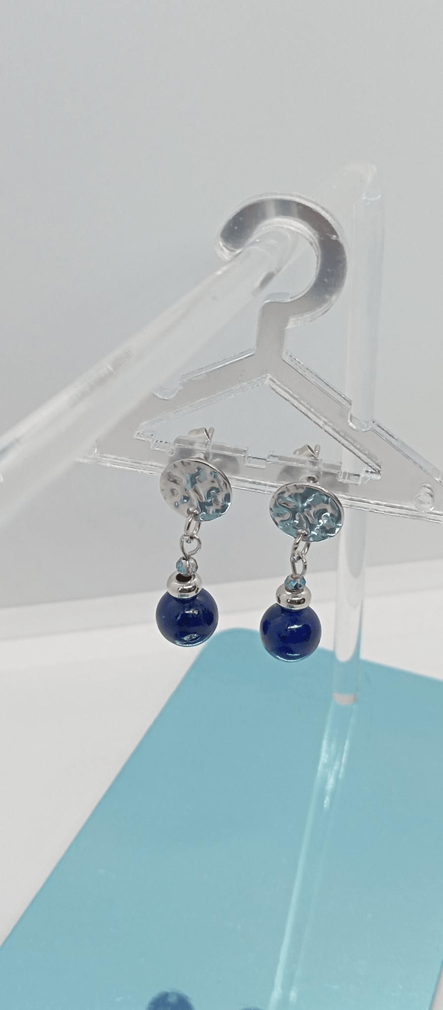 GENTIANE Boucles d'oreilles fait main