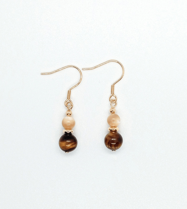 PAMPA Boucles d'oreilles fait main