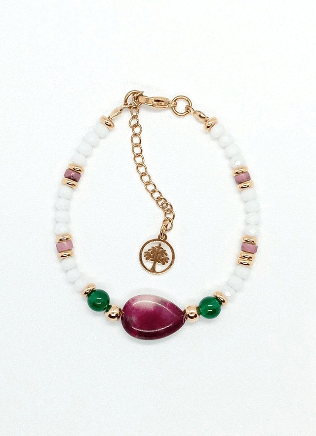 PASSIFLORE Bracelet fait main