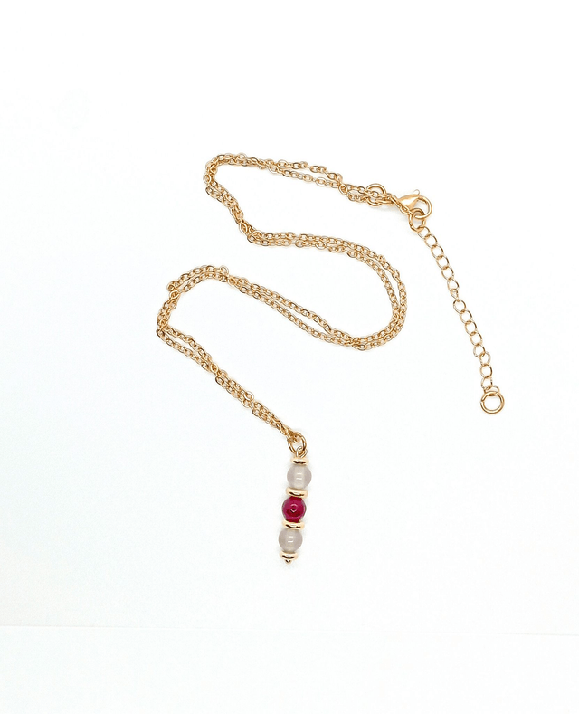 LILIUM Collier fait main