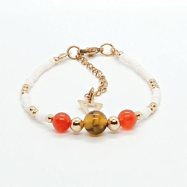 STÉPHANOTIS Bracelet fait main
