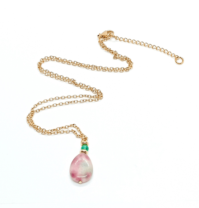 CIRCIUM Collier fait fait
