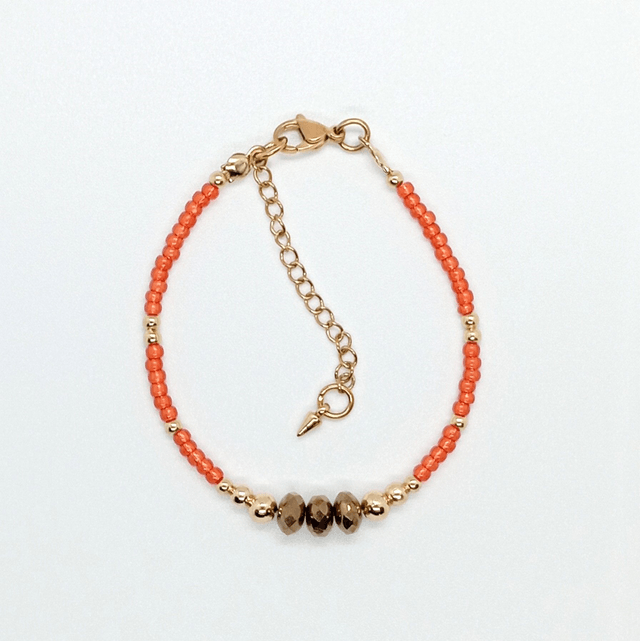 ZINNIA Bracelet fait main