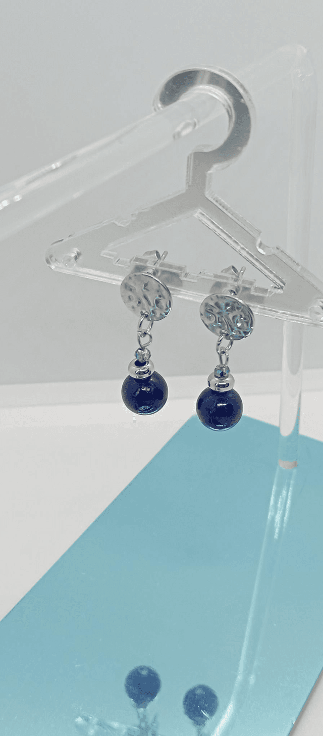 GENTIANE Boucles d&#039;oreilles fait main