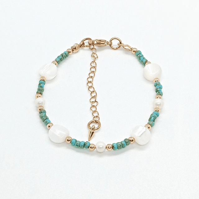 SPATHIPHYLLUM Bracelet fait main