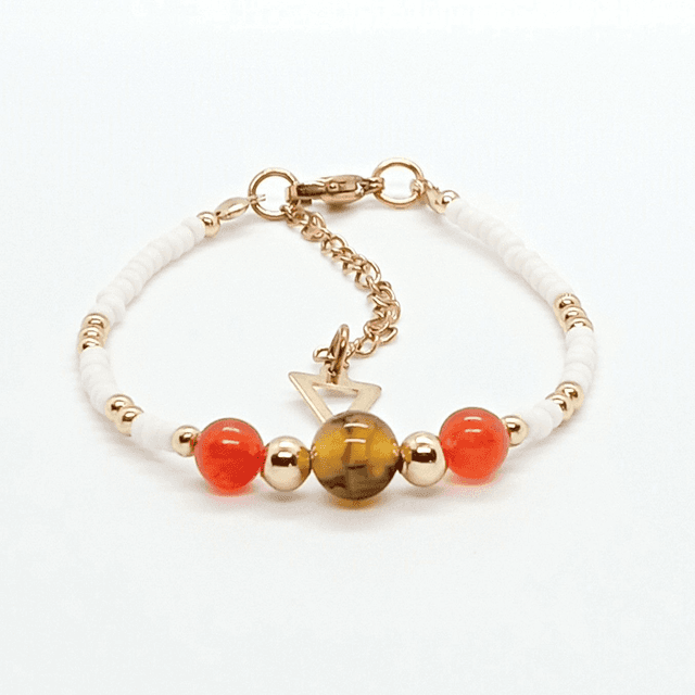 STÉPHANOTIS Bracelet fait main